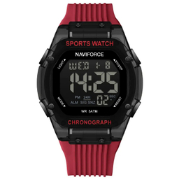 ساعت دیجیتال نیوی فورس مدل Naviforce Nf7113 رنگ مشکی قرمز