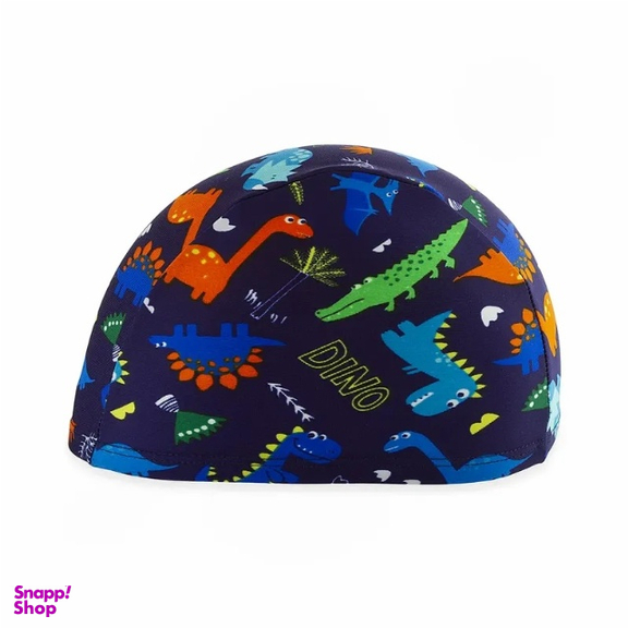 مایو شنا دو تکه پسرانه طرح Dino مدل HMK YY232 به همراه کلاه شنا