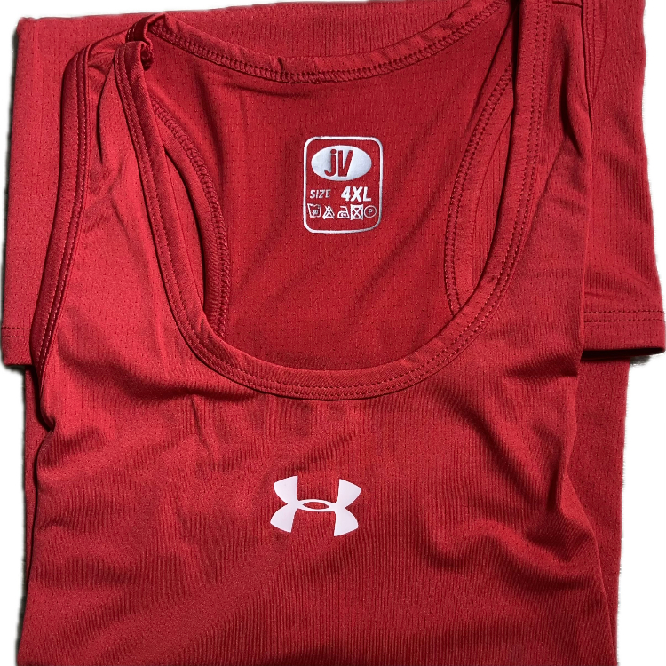 تاپ ورزشی زنانه کد UN0122re رنگ قرمز