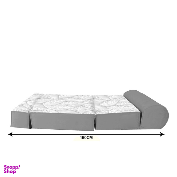 مبل تختخواب شو یک نفره نوپه هوم مدل تشک شو طرح برگ مینیمال کد M1115