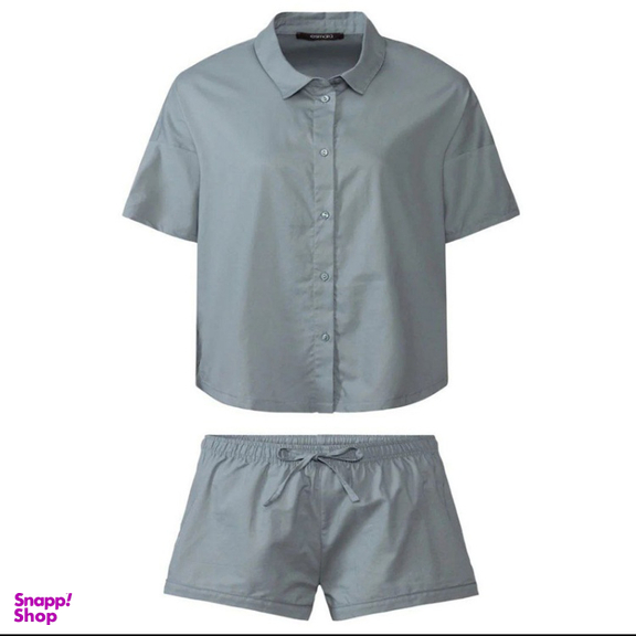 ست شومیز و شلوارک زنانه اسمارا کد Z-GV54