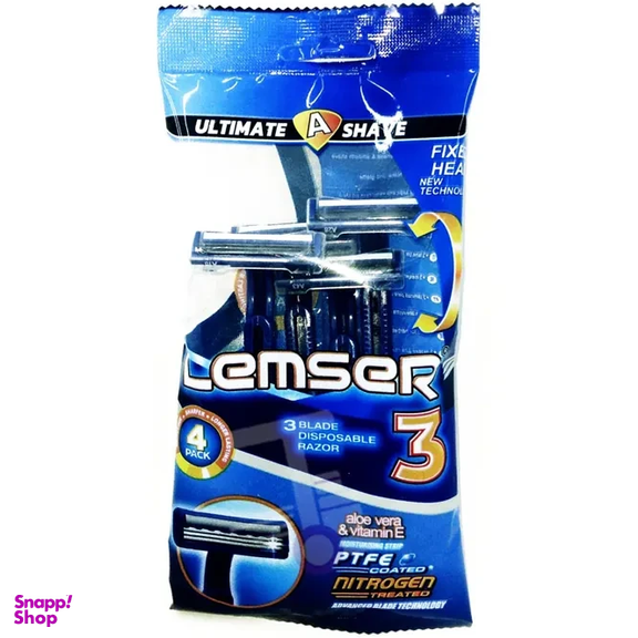 خودتراش 3 لبه لمسر مدل Ultimate بسته 4 عددی