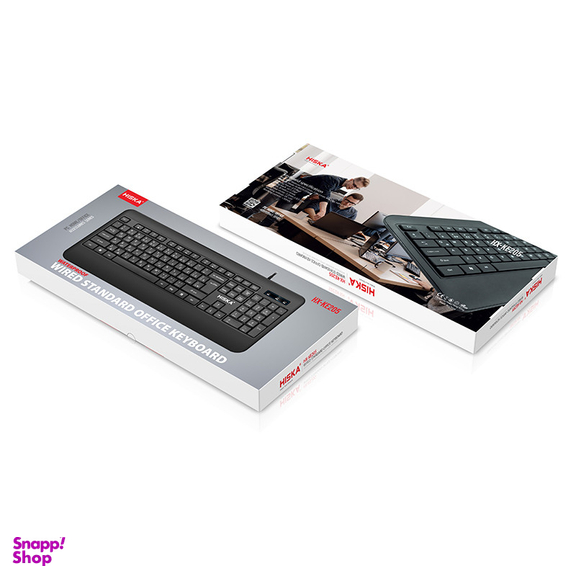 کیبورد با سیم هیسکا مدل HX-KE205