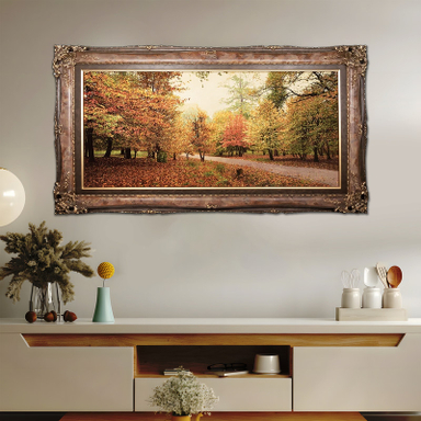 تابلو فرش دستباف سی پرشیا مدل منظره پاییزی کد 903427