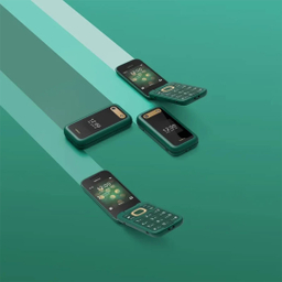 گوشی موبایل نوکیا مدل 2660 Flip دو سیم کارت ظرفیت 128 مگابایت و رم 48 مگابایت