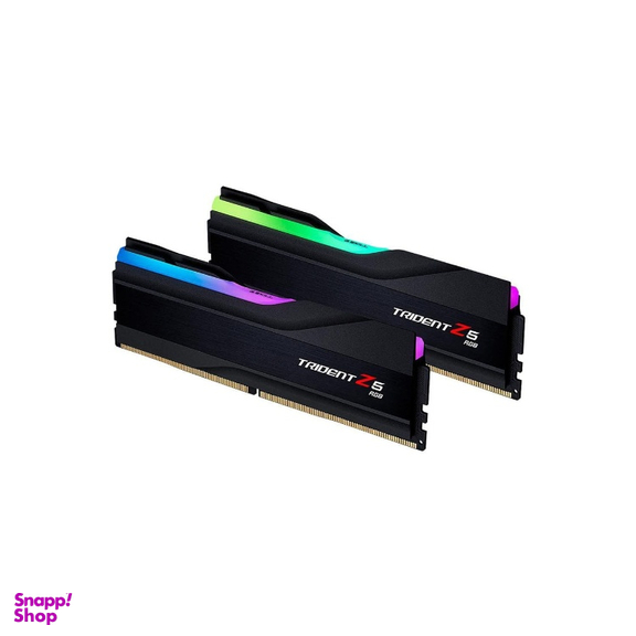 رم دسکتاپ جی اسکیل مدل TRIDENT Z5 RGB DDR5 Dual-Channel 6000MHz CL30 ظرفیت 32 گیگابایت بسته 2 عددی