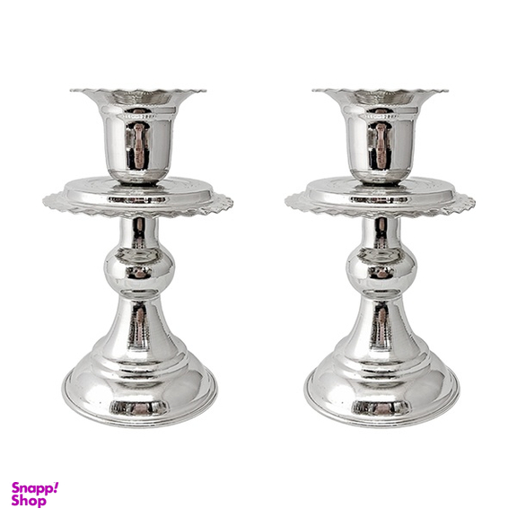 شمعدان مسی مدل کروم شده کد ZH230.1