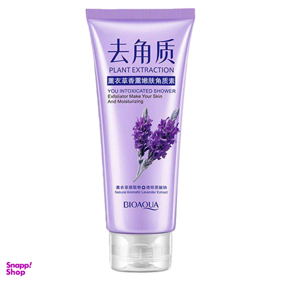 اسکراب صورت بایوآکوا مدل لوندر کد 02 وزن 120 گرم