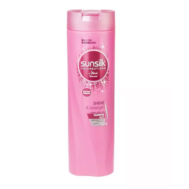 شامپو سر سان سیلک مدل Shine and Strength حجم 350 میلی لیتر