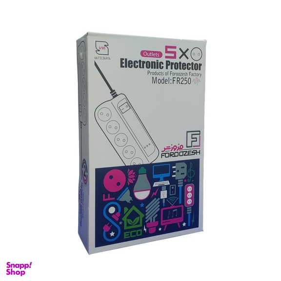 محافظ ولتاژ فروزش مدل پنج خانه FR250