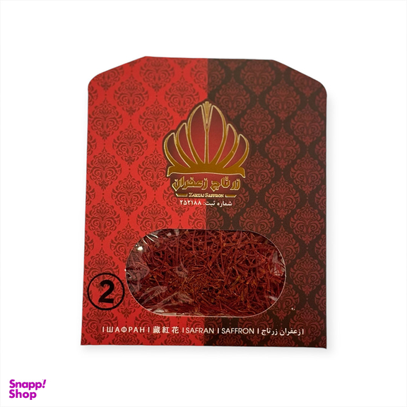 زعفران نگین زرتاج وزن 2 گرم