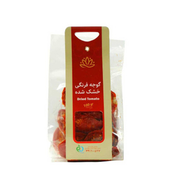 گوجه فرنگی خشک شده زرنگاران وزن 100 گرم