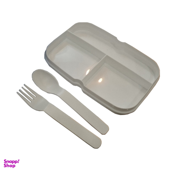 ظرف غذای 4 تکه کودک آریا کد 6023 طرح دختر مو فرفری