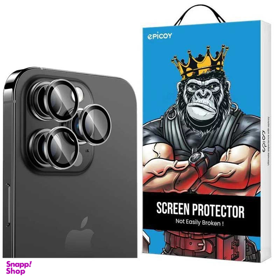 محافظ لنز دوربین اپیکوی مدل HD-ColorLenz مناسب برای گوشی موبایل اپل iPhone 16 Pro Max / 16 Pro