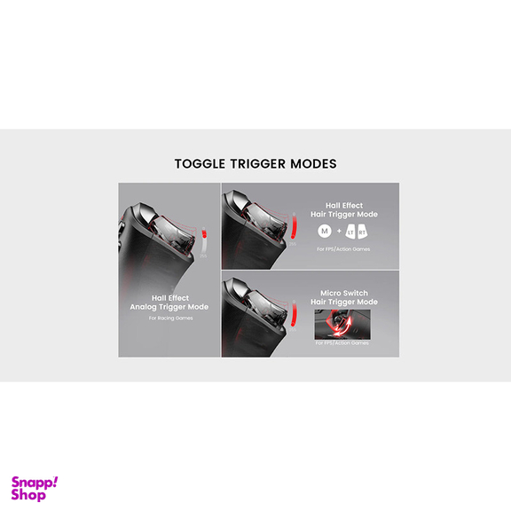 دسته بازی گیمسر مدل CYCLONE 2 به همراه پایه نگهدارنده شارژر
