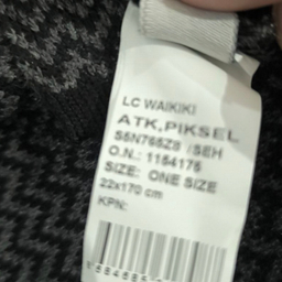 شال گردن ال سی وایکیکی مدل TURK568