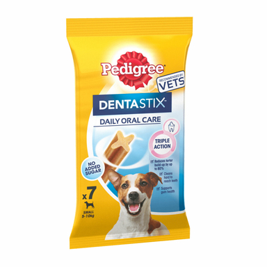 تشویقی سگ پدیگری مدل Dentastix بسته 7تایی