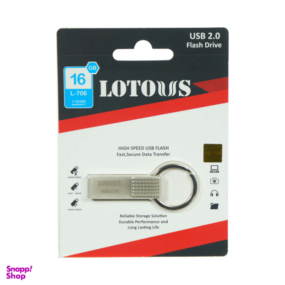 فلش مموری لوتوس مدل L706 ظرفیت 16 گیگابایت