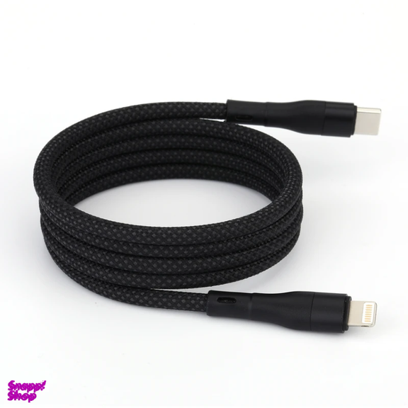 کابل تبدیل Type-C به Lightning فوربری مدل Magnetic KS-CL01-20W طول 1 متر