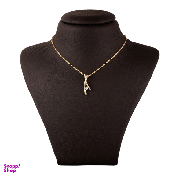 گردنبند طلا 18 عیار زنانه جواهری سون کد 2493