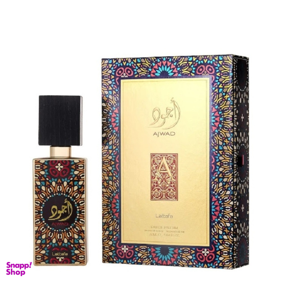 ادوپرفیوم زنانه لطافه مدل Ajwad حجم 60 میلی لیتر