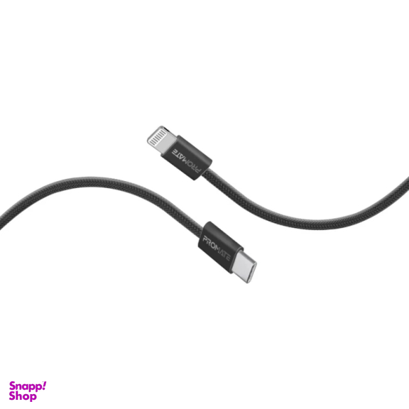 کابل شارژ سریع Type-C به Lightning پرومیت مدل ECOLINE-CI120 طول 1.2 متر