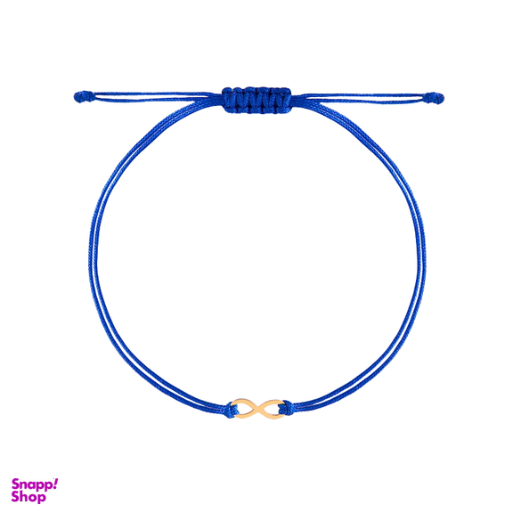 دستبند طلا 18 عیار زنانه درگونه مدل بی نهایت کوچک