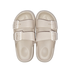 دمپایی روفرشی مردانه مدل سوفیا رنگ کرم