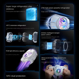 فن خنک کننده موبایل بلک شارک مدل 4 Pro Trisomy