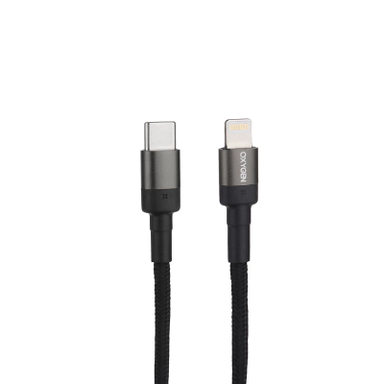 کابل دیتا USB به Lightning اکسیژن مدل LX1 طول 1 متر