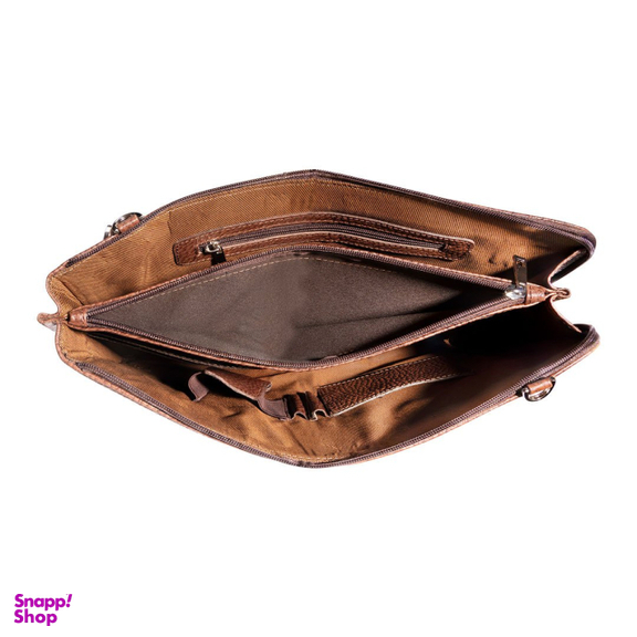 کیف مردانه چرم طبیعی آروین چرم کد AR-414