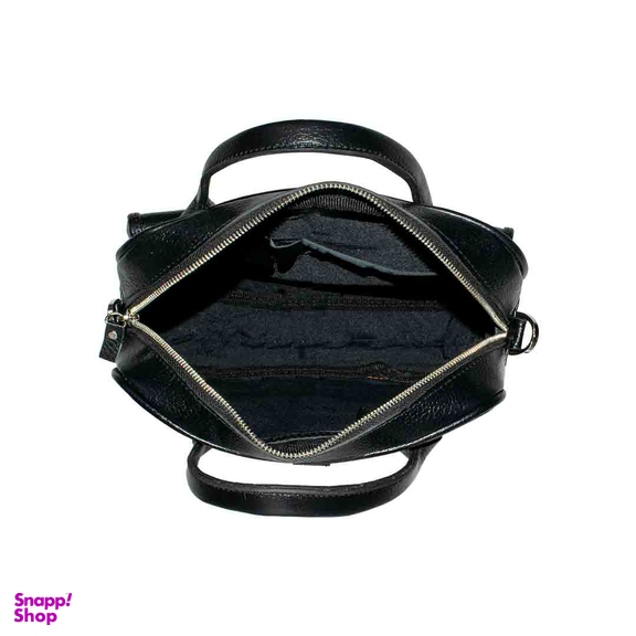 کیف دوشی چرم طبیعی زنانه آروین چرم کد AR-129