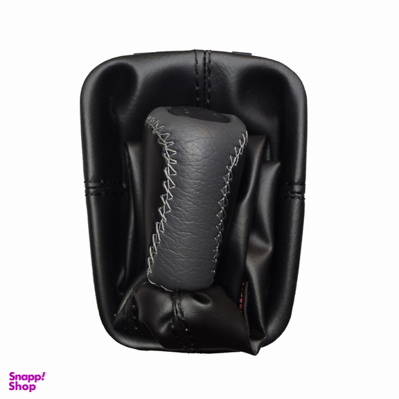روکش فرمان کاور پلاس مدل SN-LUXE-BL به همراه سردنده و گردگیر و روکش ترمز دستی و کاور سویچ مناسب برای ساینا