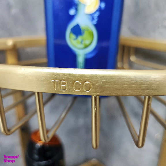 قفسه حمام تی بی کو مدل کنج دو طبقه خورشیدی کد AL.TG