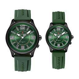 ست ساعت مچی عقربه‌ ای زنانه و مردانه نیوی فورس مدل NF9256