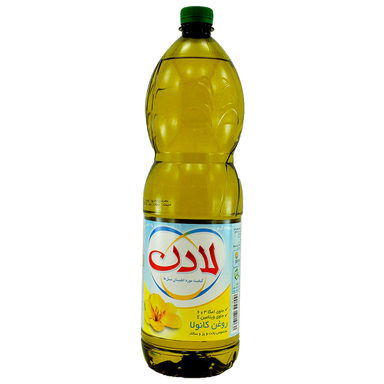روغن مایع کانولا لادن حجم 1350 میلی لیتر