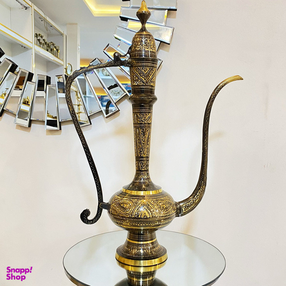 گلاب پاش برنجی مدل سیاه قلم کد 2185