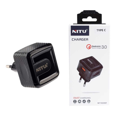 شارژر دیواری فست شارژ QC3.0 نیتو مدل NT-TC40F همراه با کابل microUSB
