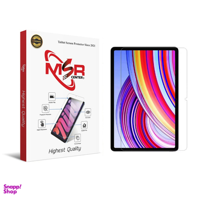 محافظ صفحه نمایش تبلت مدل MSR - ESD مناسب شیائومی Redmi Pad Pro 2024/Poco Pad