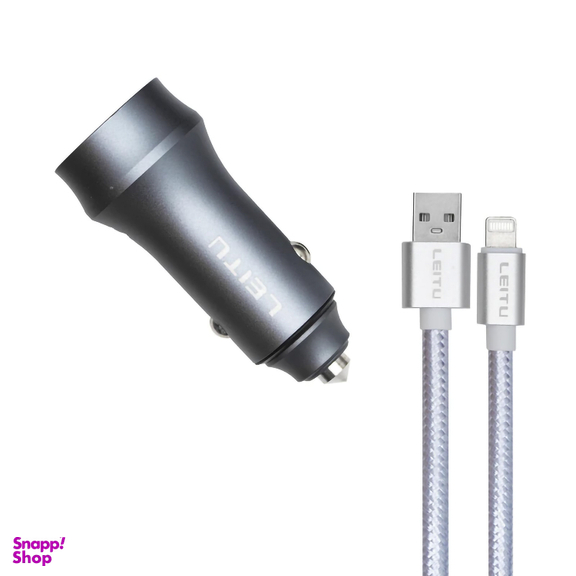 شارژر فندکی 20 وات لیتو مدل LC-C10 به همراه کابل Lightning