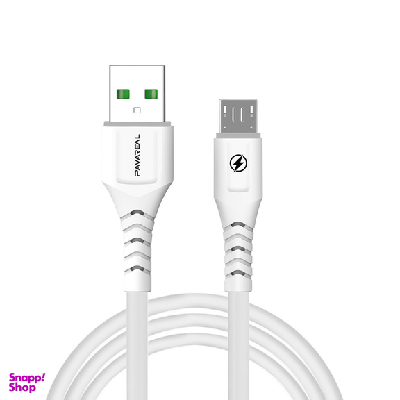 کابل تبدیل USB به MicroUSB پاواریال مدل DC-06M طول 1 متر