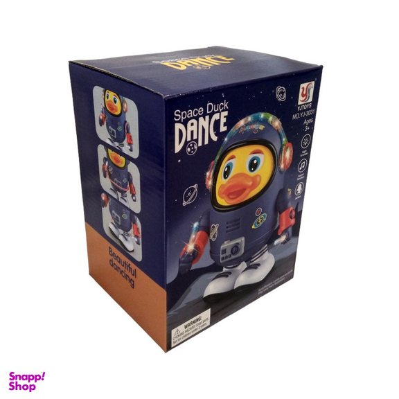 اسباب بازی ناب سل مدل اردک موزیکال طرح فضانورد SPACE DUCK DANCE