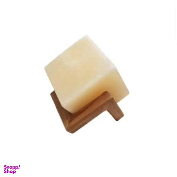 اباژور رومیزی سنگ نمک مدل مکعب سایز 13