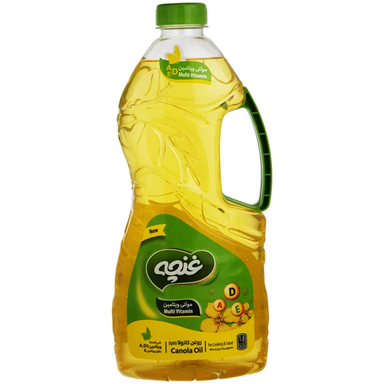 روغن مایع مولتی ویتامین غنچه مدل کانولا حجم 1.8 لیتر