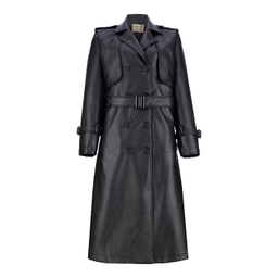 کت چرم زنانه السانا مدل شبرنگ کد 237301