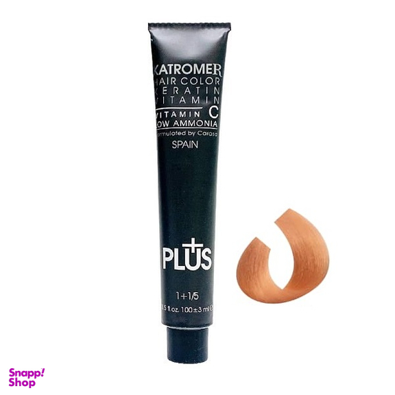 رنگ مو کاترومر شماره P8 رنگ نارنجی پاستیلی حجم 100 میلی لیتر