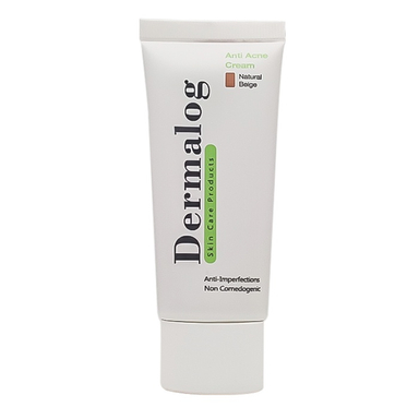 کرم ضد جوش درمالوگ مدل anti acne رنگ بژ طبیعی حجم 30 میلی لیتر