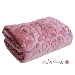 پتو تک‌ نفره گلبافت مارال شاپ مدل سوپر برجسته کد 1001