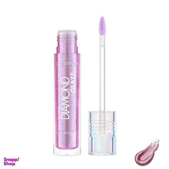 رژ لب مایع کاتریس مدل Diamond Glaze شماره 030 رنگ صورتی