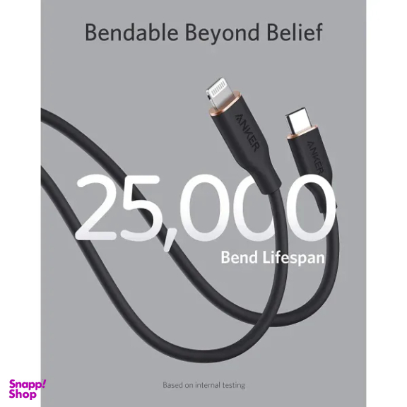 کابل شارژ Type-C به Lightning انکر مدل 641 Cable A8662 طول 1.8 متر